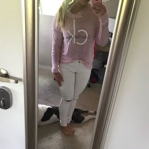 NWOT CALVIN KLEIN Lightweight Sweatshirt in Pink